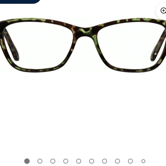 EV1 from Ellen DeGeneres Womens Eyeglasses,  Frames.  with Case. RXable NWT - Picture 1 of 7